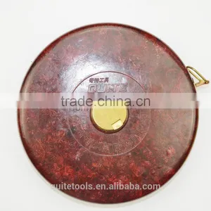 20M Cloth Tape Measuring Tape With Bakelite Shell Flexible Long Measuring Tapes thumbnail-2