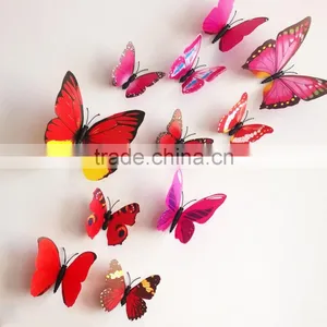 3D Butterfly Wall Sticker 12pcs/Set Decor Sticker thumbnail-1