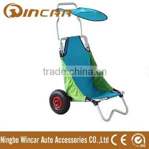 Kayak Cart & Surfboard Chair Trolley Collapsible Canoe Cart Carrier thumbnail-1