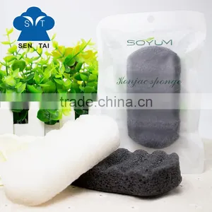 Manufacturer OEM Hot Selling Refillable Powder Puff Make up Bath Cleaning Konjac thumbnail-2