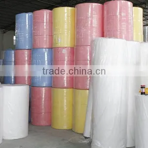 Good Quality Spunlace Nonwoven Fabric Cloth Roll thumbnail-1