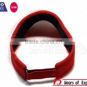 Cheap 3D Embroidery Custom Visor Sun Visor Cap and Hat thumbnail-3