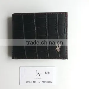 2017 Trend Wallet Men's Wallet Genuine Cowhide Leather Wallet Classical Style Wallet Men's Genuine Leather Wallet Money Bag thumbnail-3