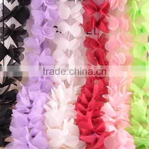 Handmade Decoration Chiffon Flower for Home Interior or Wedding Decoration or Clothing thumbnail-1