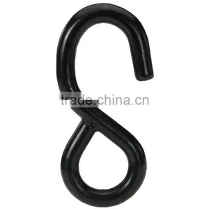 1" S-Hook, Black Vinyl Coated, 2,000 Lbs. Break Strength thumbnail-1