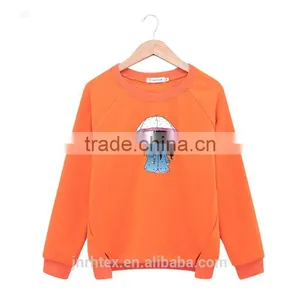 100% Cotton Cartoon Printing Women Hoodies thumbnail-5