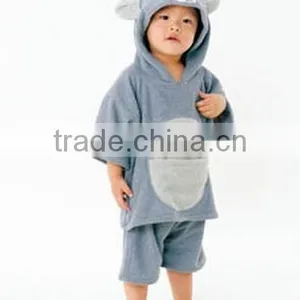 Terry Cloth Cotton Childrens Bathrobes thumbnail-1