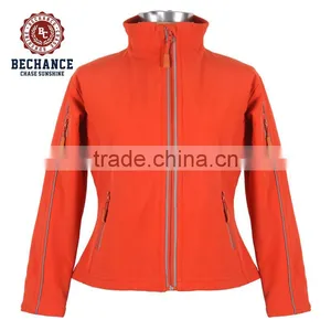 W1061 Product Feature Waterproof and Water Resistant Fashion Style Slim Lady Softshell Jacket thumbnail-1