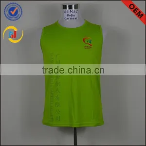 Green Color Dry-fit Short Sleeved T-shirts With Logo for Men thumbnail-1