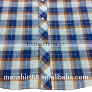 Linen Cotton Double Pockets Short Sleeve Men's Casual Shirts thumbnail-6