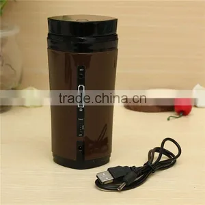 Hot Selling Portable Rechargeable USB Heater Self Stirring Auto Mixing Tea Coffee Milk Cup Mug Warmer Lid Noble Gift thumbnail-4