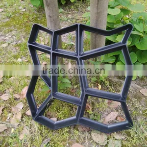 Driveway Paving Pavement Mold Patio Concrete Stepping Stone Path Walk Maker thumbnail-4