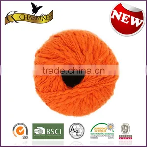 Charmkey Fancy Knitting Yarn Natural Fiber Yarn Cotton Yarn for Sweaters thumbnail-1