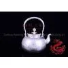 Silver Tea Set-Plum Flower Kettle thumbnail-1