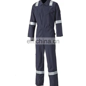 100 %Cotton Material Fire Retardant Safety Suit Coverall Mining Clothing thumbnail-3