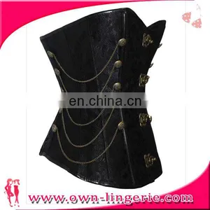 New Arrival Steampunk Gothic Corset Overbust Embroidery Tops Corset thumbnail-3