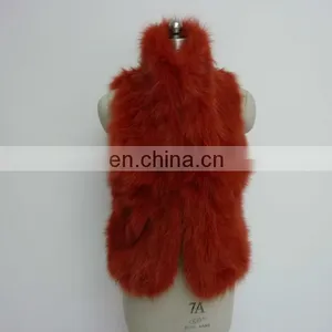 2013 Fox Fur Stand Collar Vest thumbnail-1
