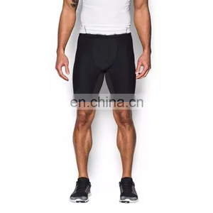 Breathable Slim Cut and Sew Wholesale Compression Shorts thumbnail-1