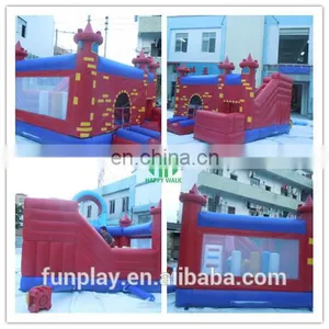 HI Funny and New Style Game 0.55mm PVC Inflatable Bounce Castle,commercial Air Moonwalk,bounce House Inflatable for Sale thumbnail-1