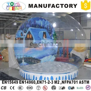 Customized Design Inflatable Snow Globes For Indoor Advertising With High Quality thumbnail-2