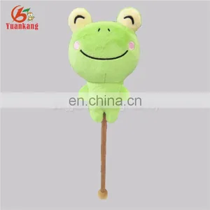 Cute Plush Stuffed Vallentine's Day Frog Animal Toy Plush Massage Hammer thumbnail-1