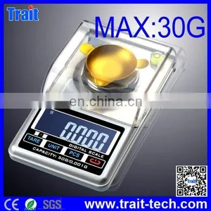 High Accuracy Mini Electronic Digital Jewelry Weigh Scale Balance Pocket Gram LCD Electronic Scales thumbnail-1