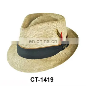 Fashion Design Mens Paper Straw Hat thumbnail-1