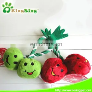 Double Beans/strawberries/pears Stringing Pet Toy thumbnail-2