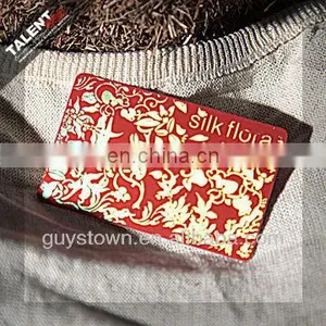 Custom Stamping Laser Gold VIP Business Hard Plastic Card thumbnail-1