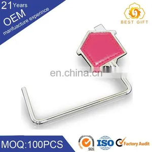 Hot Selling Attractive Table Top Bag Leather Hanger thumbnail-5