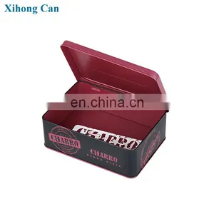 Hot Sale Rectangular Metal Personalized Gift Storage Tin Box thumbnail-1