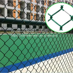 PVC Chain Link Fence|chian Link Mesh|iron Wire Mesh|diamond Shape Wire Mesh thumbnail-1