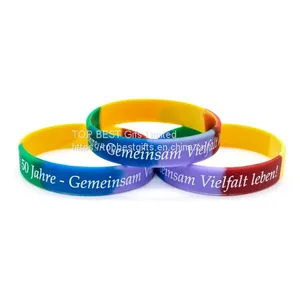Irregular Shape Custom Silicone Wristband thumbnail-1