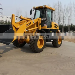 Construction Mini China Low Price 1600kg ZL16 Automatic Transmission 1.0m3 Bucket Wheel Loader thumbnail-5