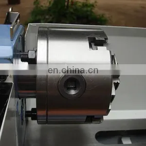 DIY0714 Mini Metal Lathe Machine Metalworking Metal Gears Bench Lathe thumbnail-5