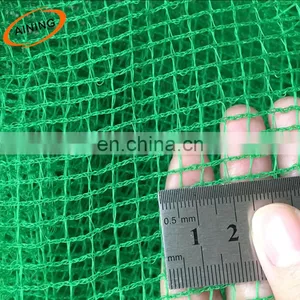 Grid Pattern Fabric/orange Safety Net thumbnail-1