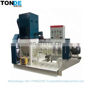 Small Homemade Floating Fish Feed Extruder Machine/Dog Cat Fish Feed Making thumbnail-1