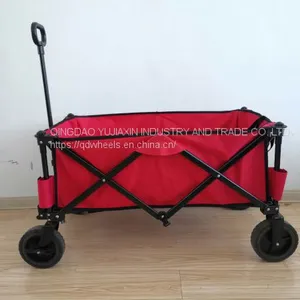 Easy-carrying Folding Utility Cart Folding Outdoor Wagon thumbnail-1