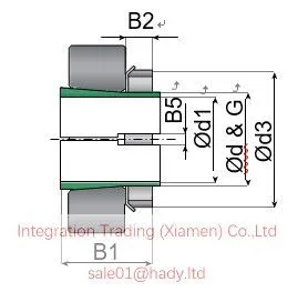 H 3064 H 3064 OH H 3964 H 3164 H 3164 OH H 3264 H 3264 OH, Adapter Sleeve thumbnail-2