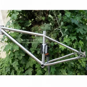 Titanium Ti-6al-4v Tube Made Titanium Mountain Bicycle Frame for Competition thumbnail-4