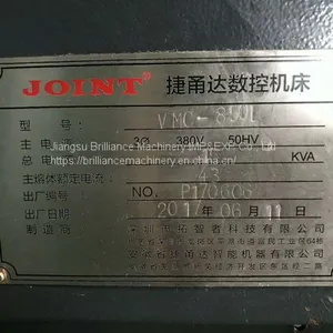 JOINT VMC-850L Vertical Machining Center thumbnail-5