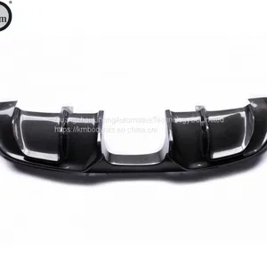KM for Carbon Fiber Front Bumper Splitter Front Lip Rear Diffuser Rear Lip for Alfa Romeo Giulia 2016 2017 2018 thumbnail-1