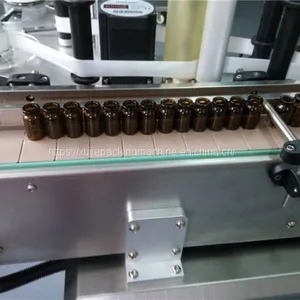 Small Round Bottle Wrap Around Side Labeling Machine thumbnail-3