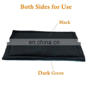 Sleeping Dog Mat Soft Velvet Pets Bed Both Sides for Use Washable and Easy Clean Pet Pad thumbnail-2