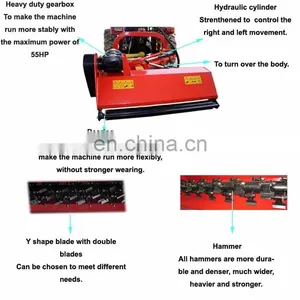 Small Farm Tractor Perfect Professional Tractor Mulcher Flail Mower for Sale thumbnail-7