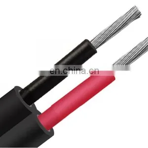 Solar PV Twin Core Cable Tinned Copper Wire 0.6/1KV For Photovoltaic Power Station thumbnail-2