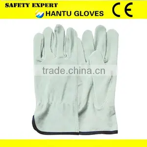 Cow Split Leather Working Gloves ,AB Grade/safety Glove thumbnail-1