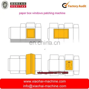2017 Best Sale Paper Carton Box Window Patching Machine, Paper Box Window Patching Machine thumbnail-2