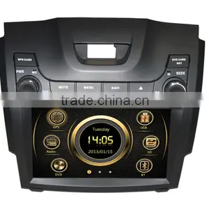 Manufacture 8 Inch Car Radio Music Player for Chevrolet S10 With GPS/Bluetooth/Radio/SWC/Virtual 6CD/3G Internet/ATV/iPod/DVR thumbnail-1