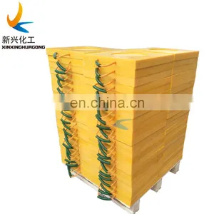 OEM UHMWPE Blocks Outrigger Mat/Solid Plastic Blocks/Black Crane Pad Construction Equipment Concrete Pump Outriggers Pad Uhmwpe thumbnail-4